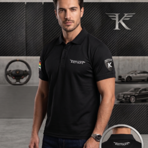 Keyvany Luxury Carbon-Edition Graphic T-Shirt – Black